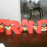 Letras Box - Angry Birds